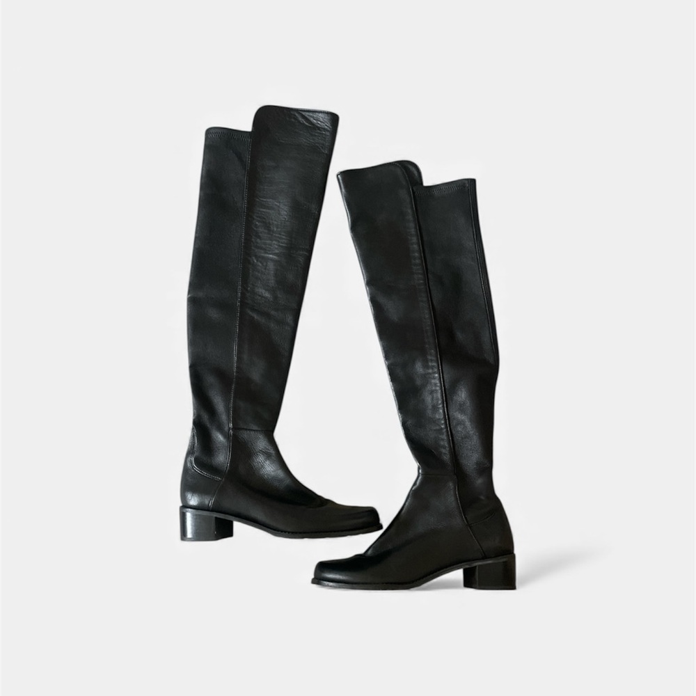 LIKE NEW STUART WEITZMAN Knee-High Women's Boots SIZE 6 - Picture 2 of 6
